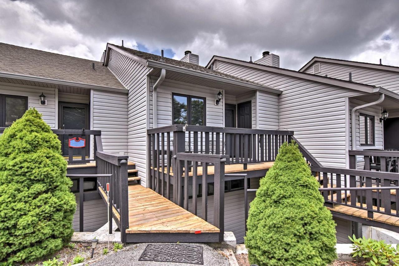 Beech Mountain Condo With Balcony, Walk To Resort! Eksteriør bilde