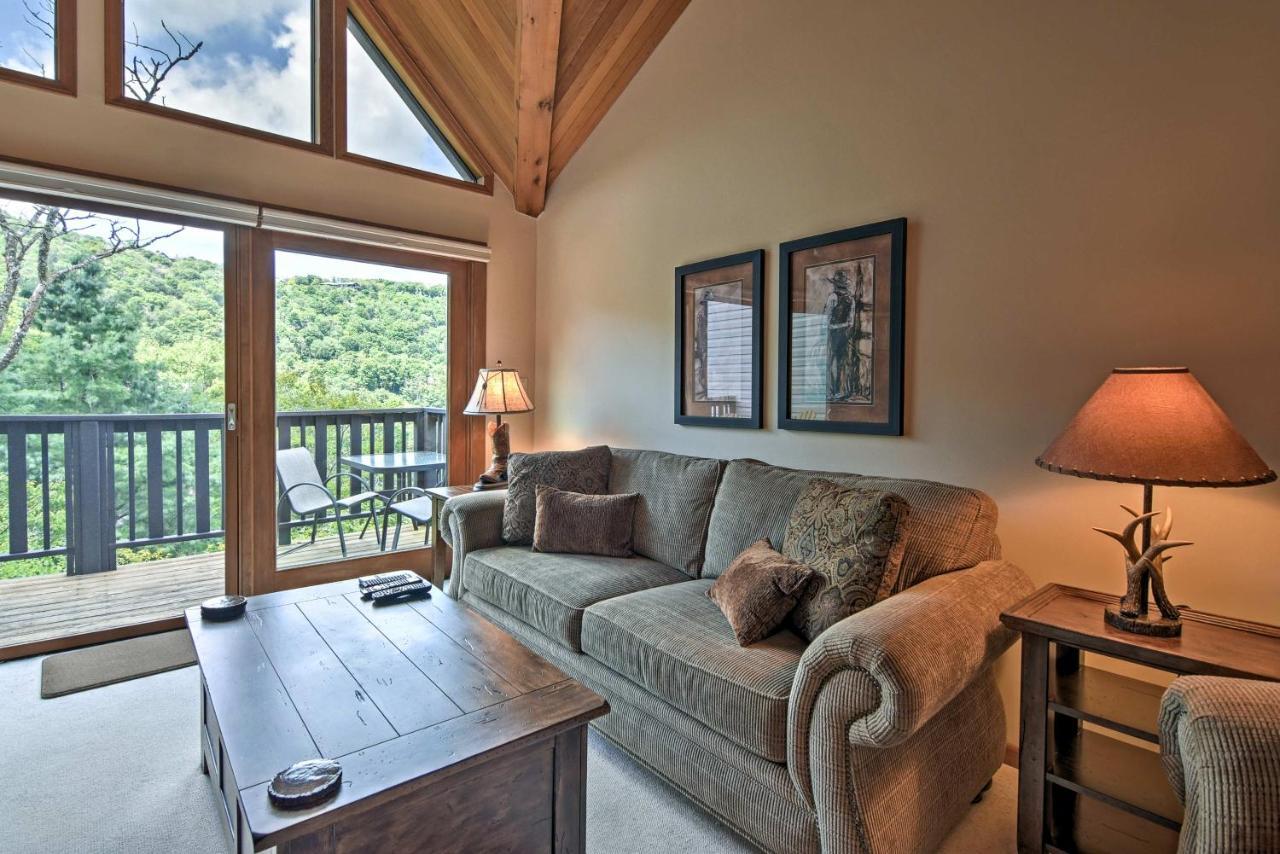 Beech Mountain Condo With Balcony, Walk To Resort! Eksteriør bilde